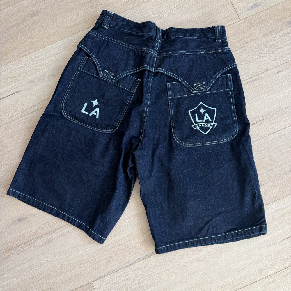 Bershka | LA Galaxy Jean Shorts